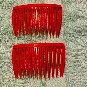 Vintage 1980’s side hair combs by GOODY